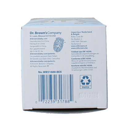 Dr. Brown's Options+ brede halsfles 150ml 1 Stuks - DrogistWereld