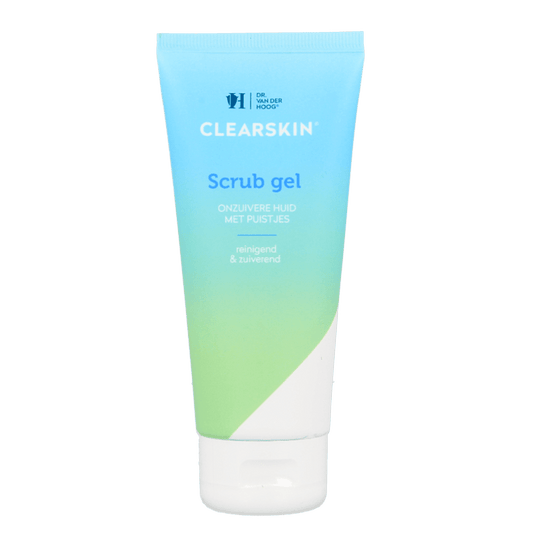 Dr. van der Hoog Clearskin scrub gel tube 100 Milliliter - DrogistWereld