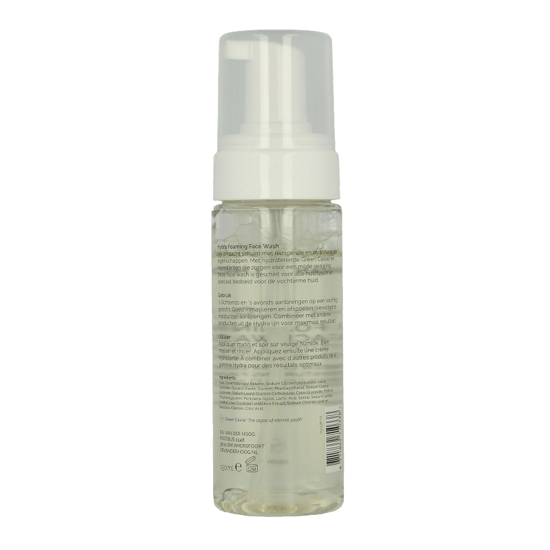 Dr. van der Hoog Hydraterende foaming facewash 150 Milliliter - DrogistWereld