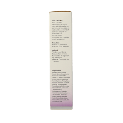 Dr. van der Hoog Oogcreme anti - aging 15 Milliliter - DrogistWereld