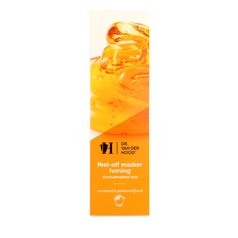 Dr. van der Hoog Peel off masker honing 10 Milliliter - DrogistWereld