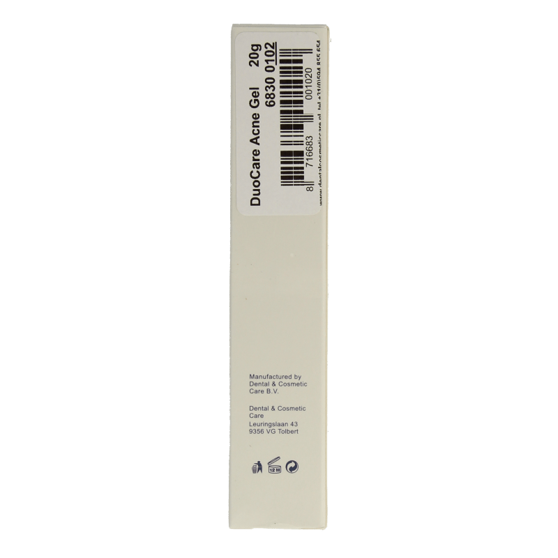 Duocare Acne gel 20 Gram - DrogistWereld