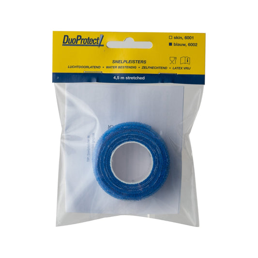 Duoprotect Snelpleisters blauw 1 Rol - DrogistWereld