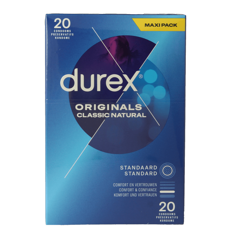 Durex Classic natural 20 Stuks - DrogistWereld