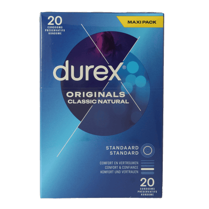 Durex Classic natural 20 Stuks - DrogistWereld