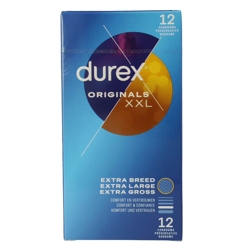 Durex Condooms XXL 12 Stuks - DrogistWereld