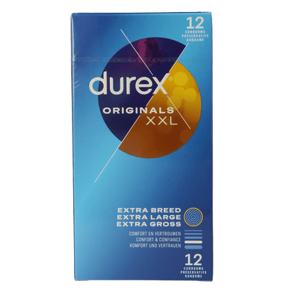 Durex Condooms XXL 12 Stuks - DrogistWereld