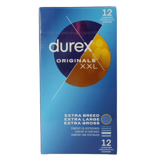 Durex Condooms XXL 12 Stuks - DrogistWereld