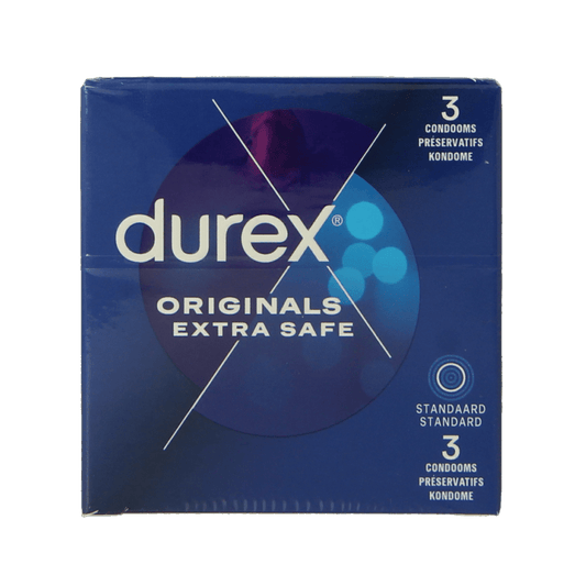 Durex Extra safe 3 Stuks - DrogistWereld