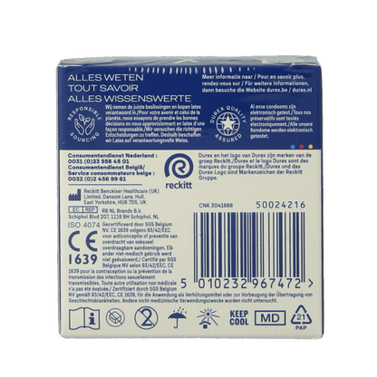 Durex Extra safe 3 Stuks - DrogistWereld