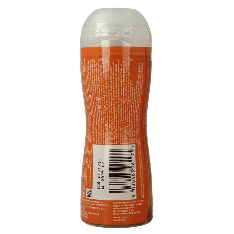 Durex Massage glijmiddel sensueel ylang ylang 200 Milliliter - DrogistWereld