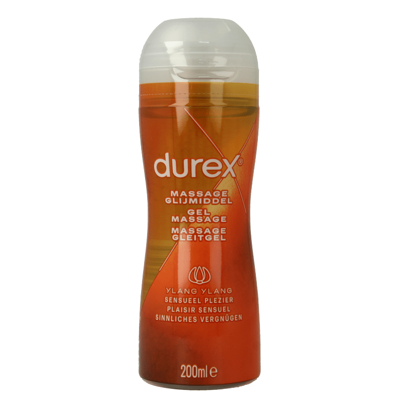 Durex Massage glijmiddel sensueel ylang ylang 200 Milliliter - DrogistWereld