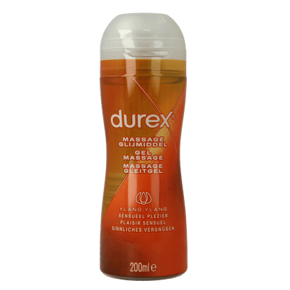 Durex Massage glijmiddel sensueel ylang ylang 200 Milliliter - DrogistWereld