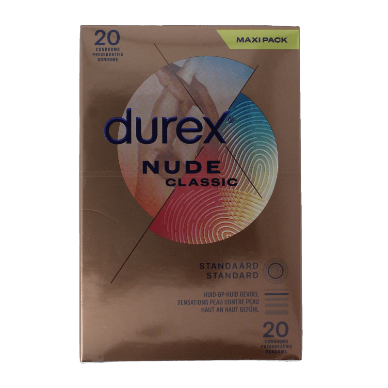 Durex Nude condooms 20 Stuks - DrogistWereld