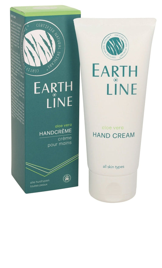 Earth Line Aloe vera handcreme 100 Milliliter - DrogistWereld
