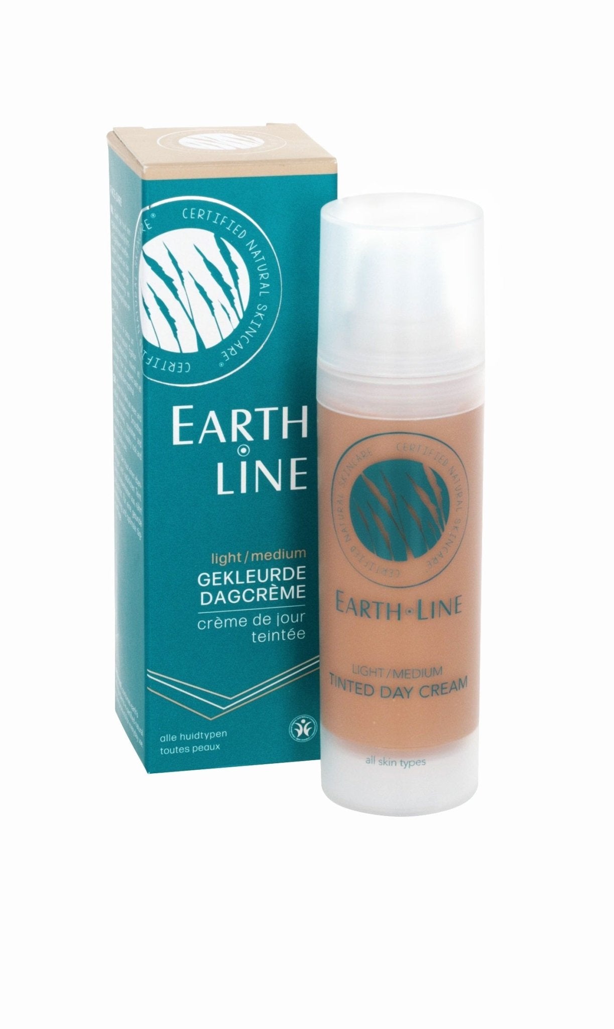 Earth Line Gekleurde dagcreme light/medium 35 Milliliter - DrogistWereld