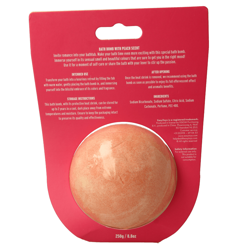 EasyToys Badbruisbal perzik 1 Stuks - DrogistWereld