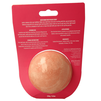 EasyToys Badbruisbal perzik 1 Stuks - DrogistWereld