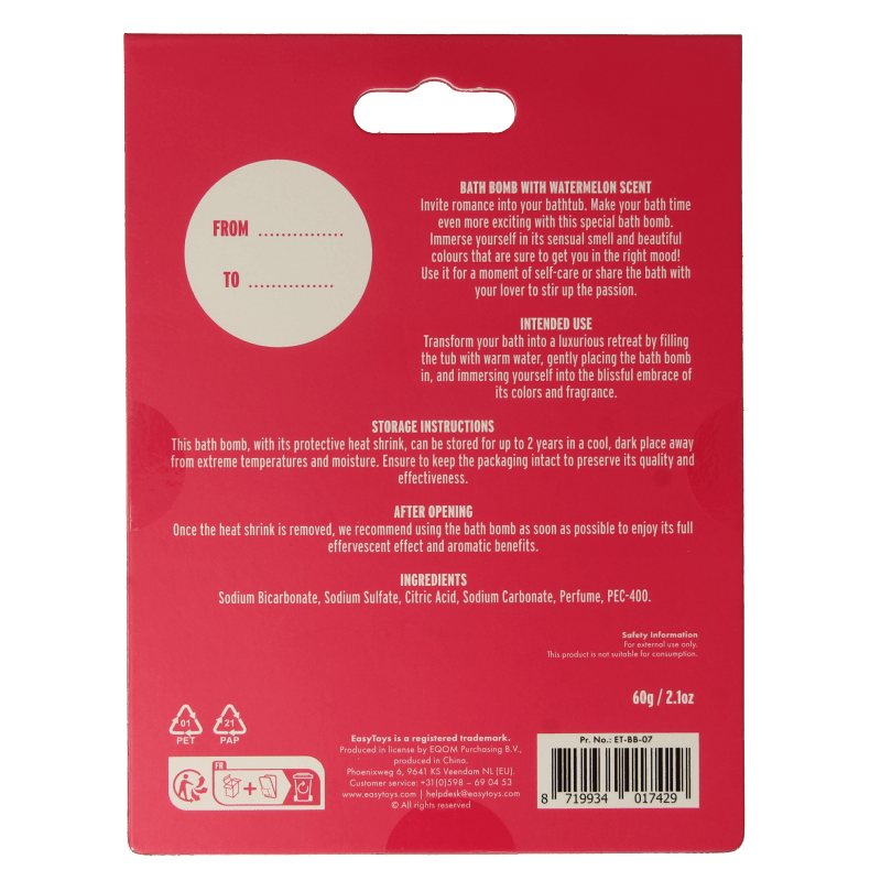 EasyToys Badbruisbal talk dirty 1 Stuks - DrogistWereld