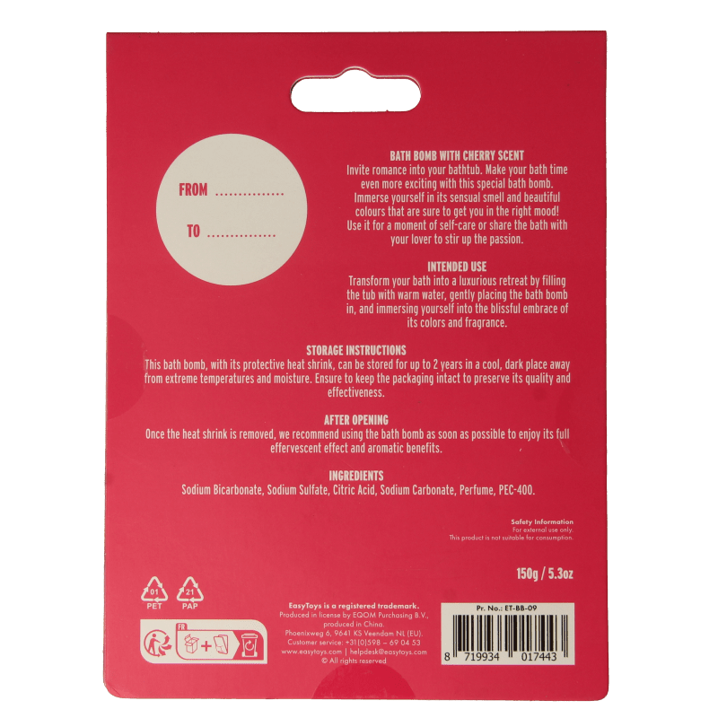 EasyToys Badbruisbal willy 1 Stuks - DrogistWereld