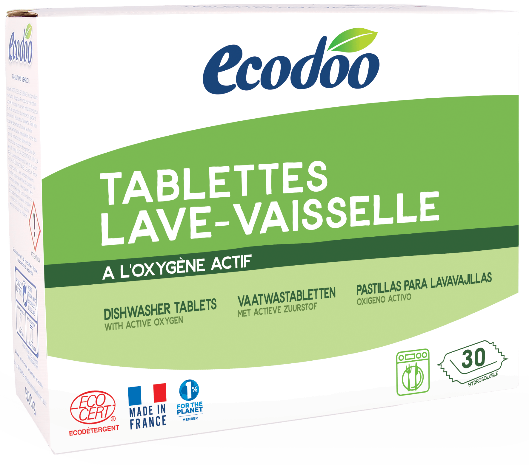 Ecodoo Vaatwasmachine tablets bio 30 Stuks - DrogistWereld