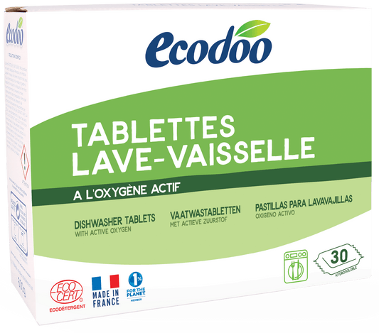 Ecodoo Vaatwasmachine tablets bio 30 Stuks - DrogistWereld