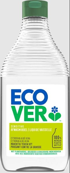 Ecover Afwasmiddel citroen & aloe vera 450 Milliliter - DrogistWereld