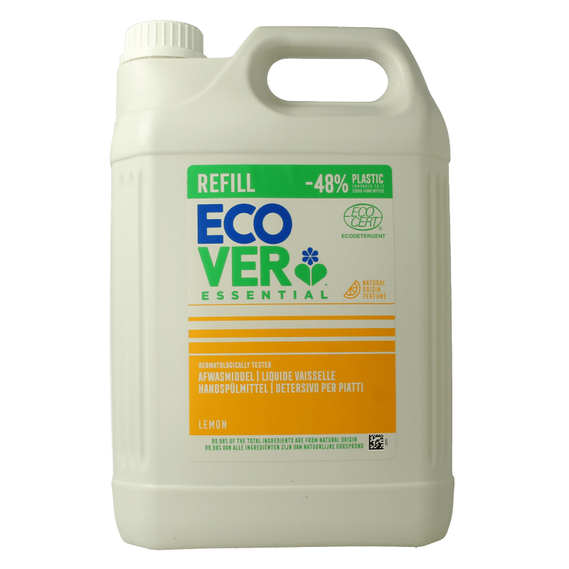 Ecover Essential afwasmiddel citroen 5 Liter - DrogistWereld
