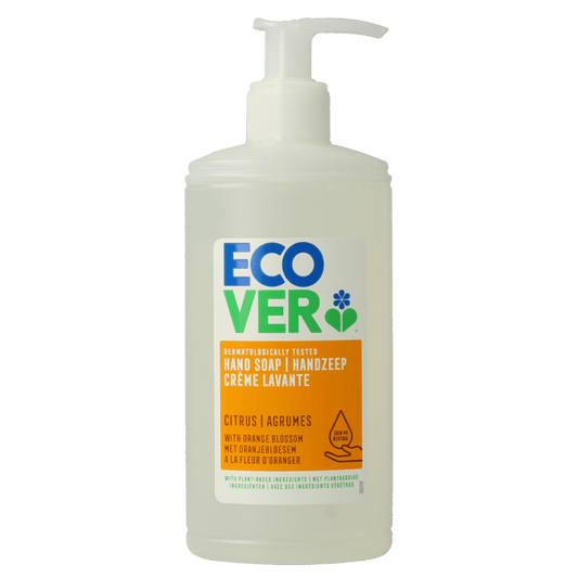 Ecover Handzeep citrus oranjebloesem 250 Milliliter - DrogistWereld