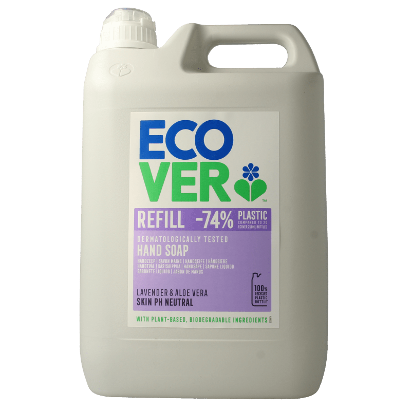 Ecover Handzeep lavendel & aloe vera 5 Liter - DrogistWereld