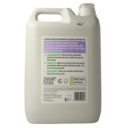 Ecover Handzeep lavendel & aloe vera 5 Liter - DrogistWereld