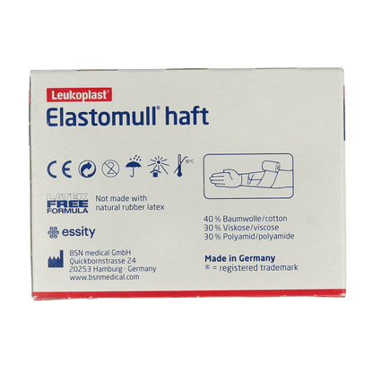 Elastomull Fixatiewindsel haft 20m x 6cm 45476 beige/wit 1 Stuks - DrogistWereld