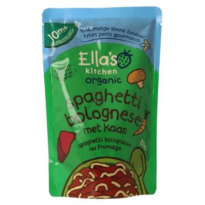 Ella's Kitchen Spaghetti bolognese met kaas 10+ maanden bio 190 Gram - DrogistWereld