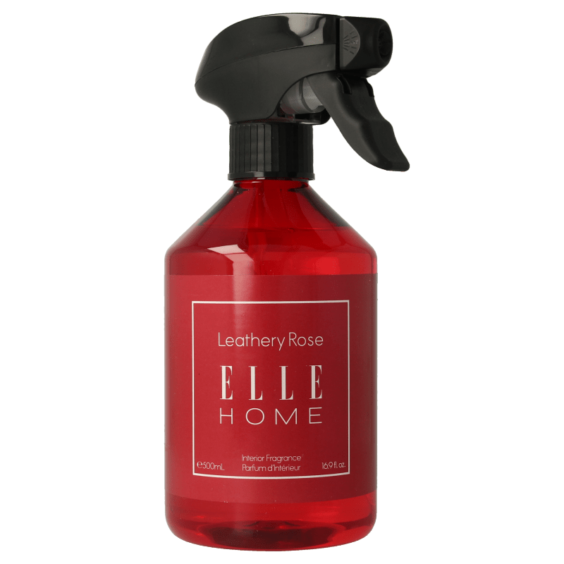 Elle Home Leathery rose interior spray 500 Milliliter - DrogistWereld
