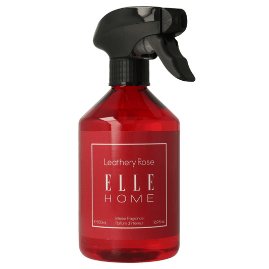 Elle Home Leathery rose interior spray 500 Milliliter - DrogistWereld