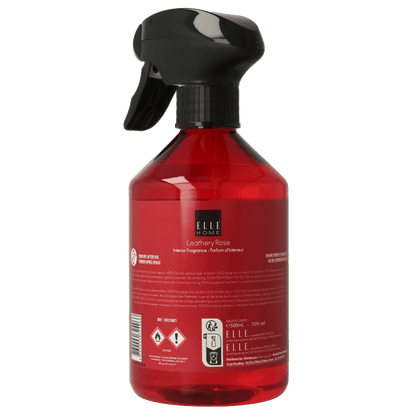Elle Home Leathery rose interior spray 500 Milliliter - DrogistWereld