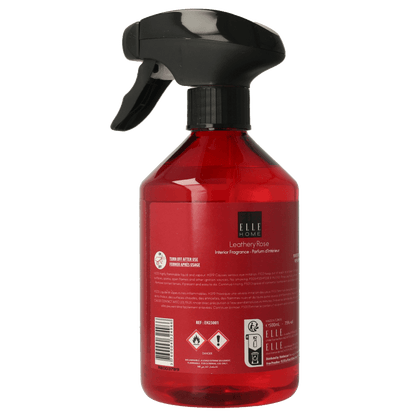 Elle Home Leathery rose interior spray 500 Milliliter - DrogistWereld