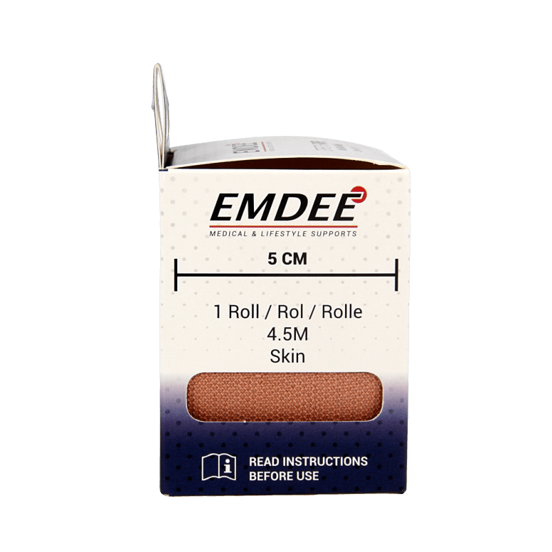 Emdee Easystretch tape 5cm x 4.5m 1 Stuks - DrogistWereld