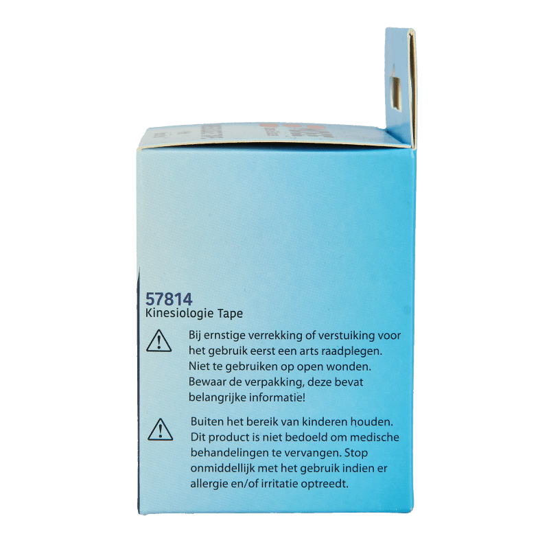 Emdee Kinesio tape zwart non cut 1 Rol - DrogistWereld
