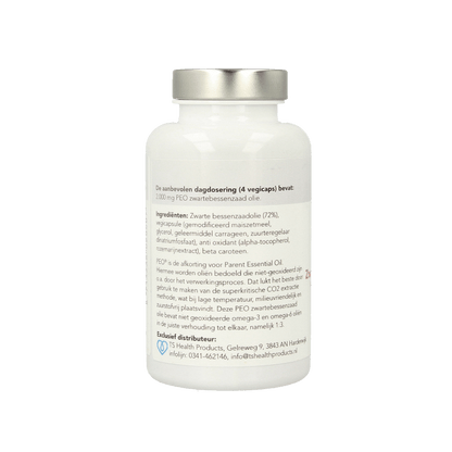 Epigenar Zwarte bessenzaadolie (parent oil) 120 Vegetarische capsules - DrogistWereld