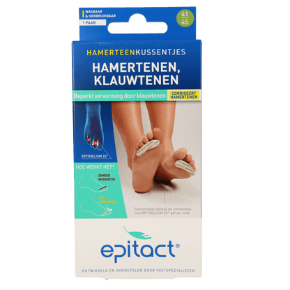 Epitact Hamertenen maat 41/45 2 Stuks - DrogistWereld
