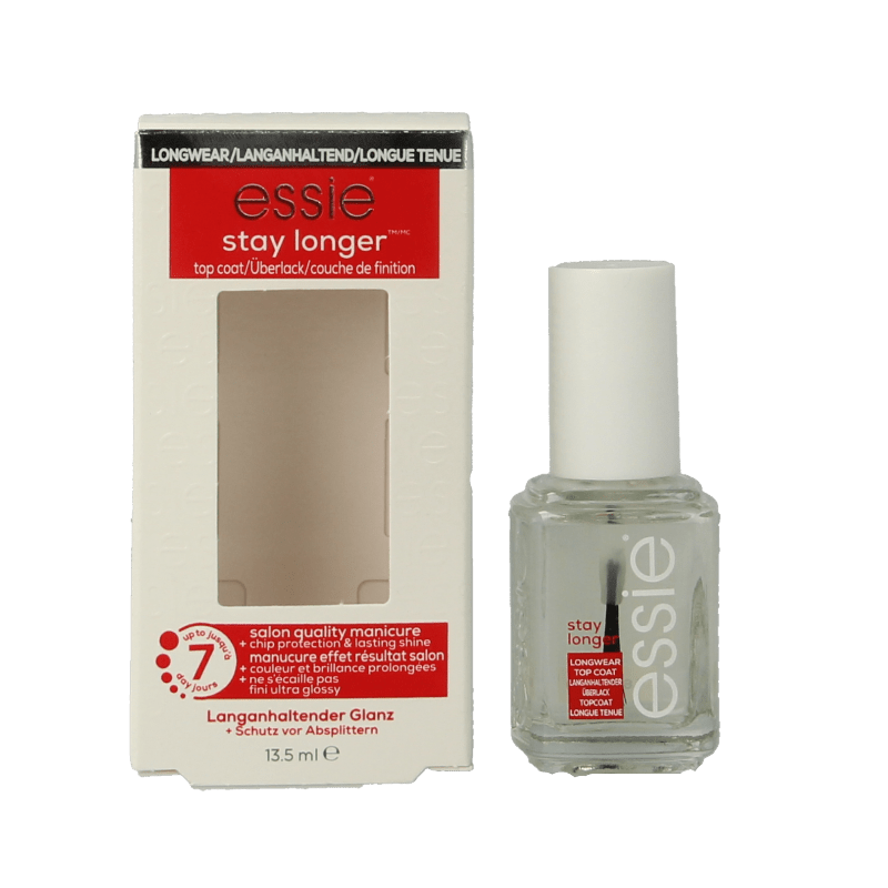 Essie Care top coat stay longer 13.5 Milliliter - DrogistWereld