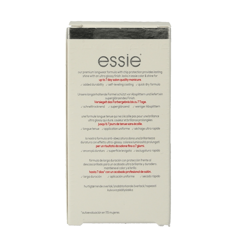 Essie Care top coat stay longer 13.5 Milliliter - DrogistWereld