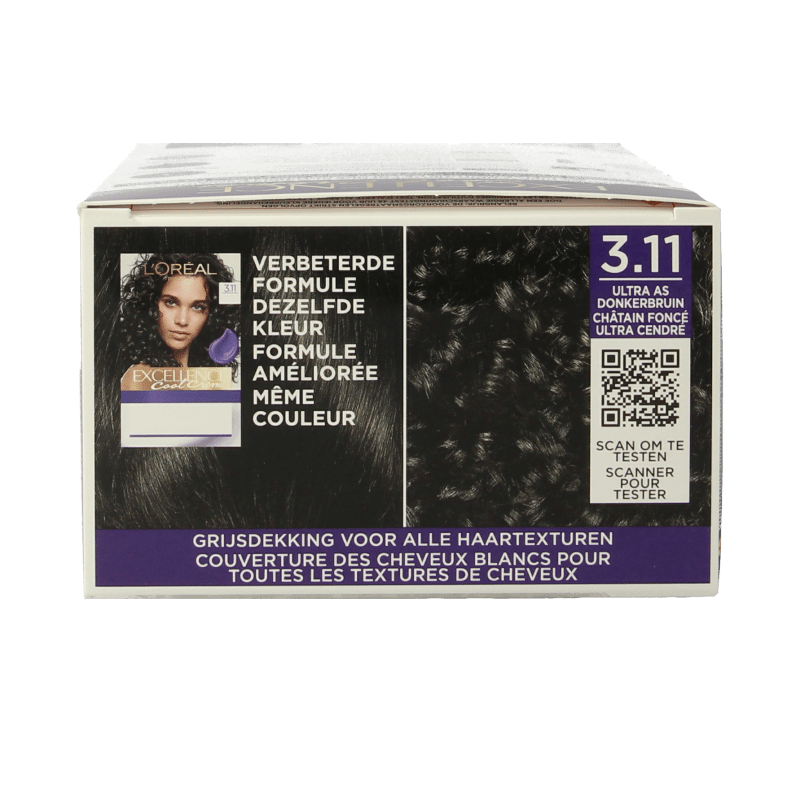 Excellence Cool creme 3.11 ultra as donkerbruin 1 Set - DrogistWereld