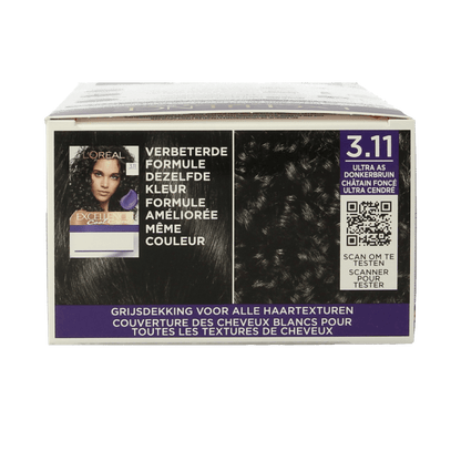Excellence Cool creme 3.11 ultra as donkerbruin 1 Set - DrogistWereld