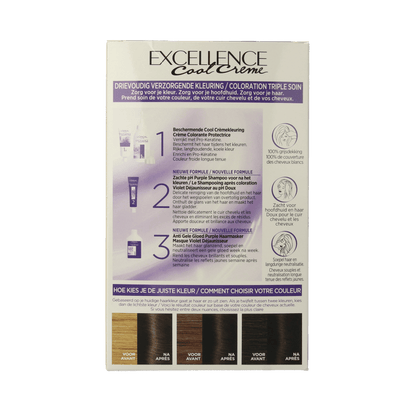 Excellence Cool creme 4.11 ultra asbruin 1 Stuks - DrogistWereld