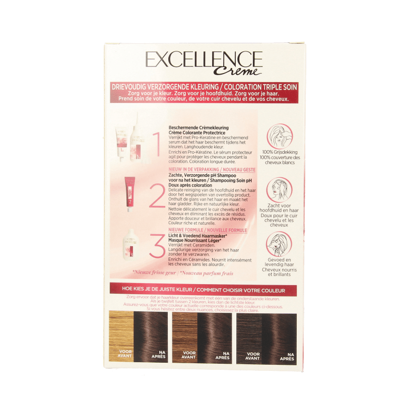 Excellence Excellence 3 donkerbruin 1 Set - DrogistWereld
