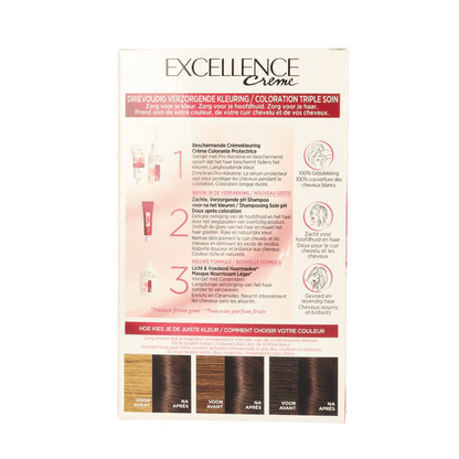 Excellence Excellence 3 donkerbruin 1 Set - DrogistWereld