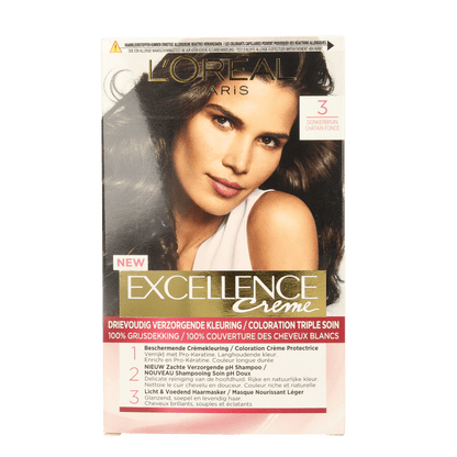 Excellence Excellence 3 donkerbruin 1 Set - DrogistWereld