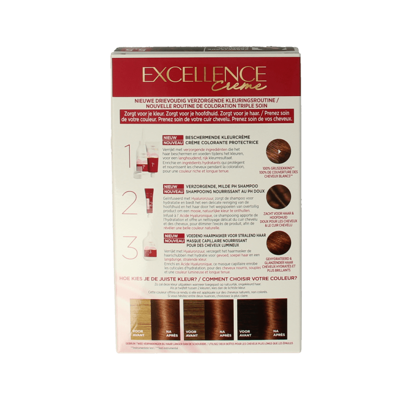 Excellence Excellence 5.5 licht mahoniebruin 1 Set - DrogistWereld